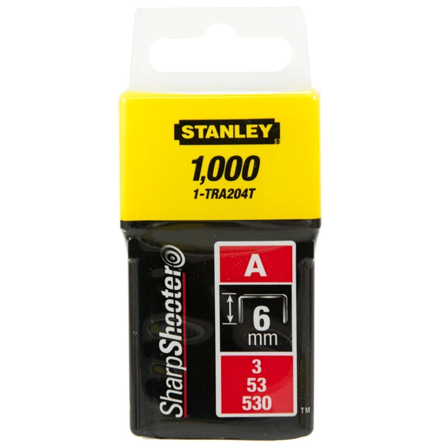 Capse 12 mm TIP A Stanley 1000 buc TRA208T1