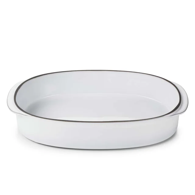 Caractere Dish/roaster dimensions 34x25 cm, white