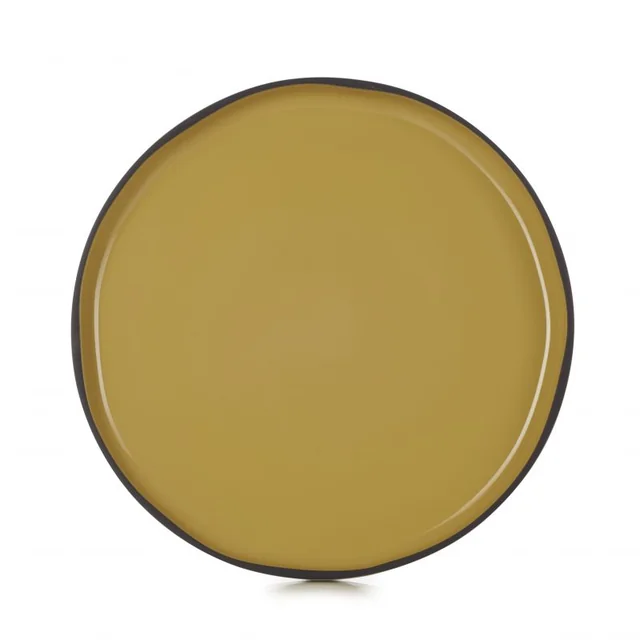 CARACTERE plate 15 cm Turmeric