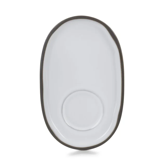 CARACTERE sottovaso 13x8 cm Nuvola Bianca