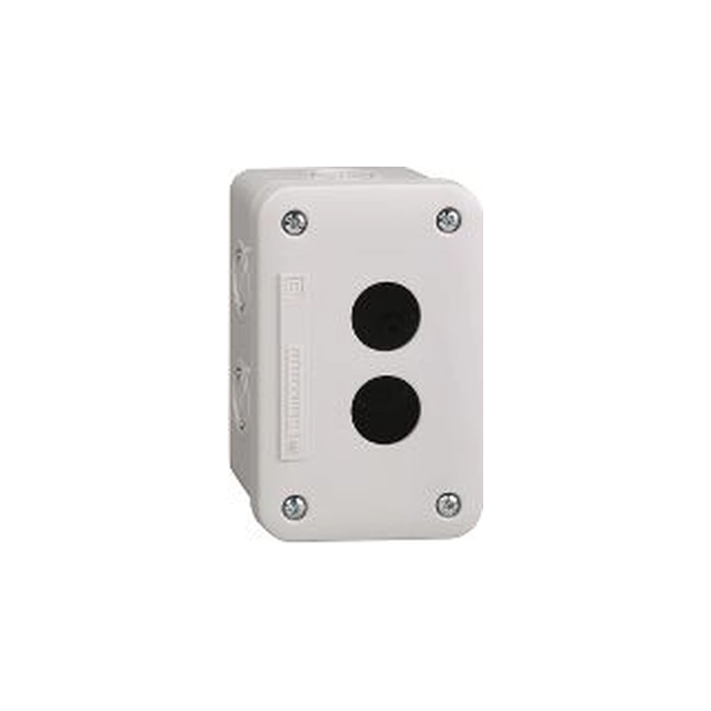 Carcasă casetă Schneider Electric 2-otworowa 22mm gri IP54 (XALE2)