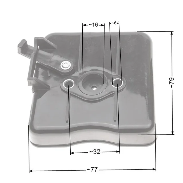 Carcasă filtru de aer Nac Wlbc;Sps;Bc cu set de filtre Market Tunses Nz179