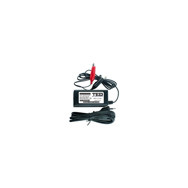 Cargador con desconexión VRLA AGM 12V 1A TED TED003546 (100)