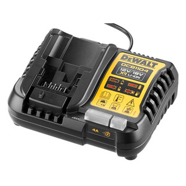 Cargador de batería DeWalt DCB1104 para herramientas eléctricas 4A