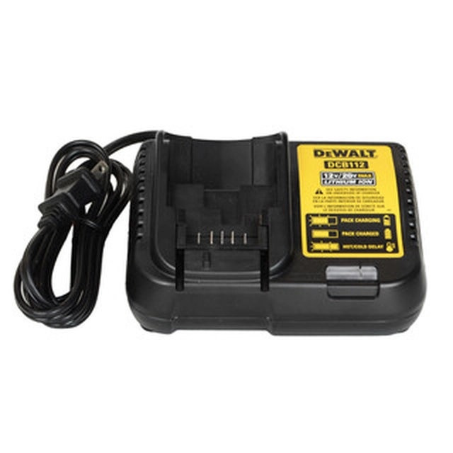 Cargador de batería DeWalt DCB112-QW para herramientas eléctricas 12 V/14,4 V/18 V