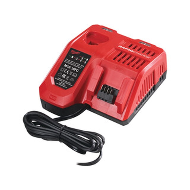 Cargador de batería Milwaukee M12-18 FC para herramientas eléctricas 12 V/18 V