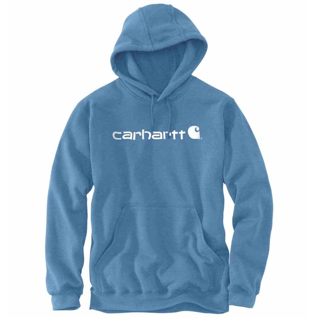 Carhartt Signature Logo Sweatshirt Blue - S