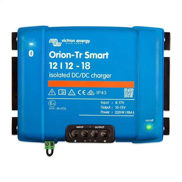 Caricabatterie CC-CC isolato Orion-Tr Smart 12/12-18A