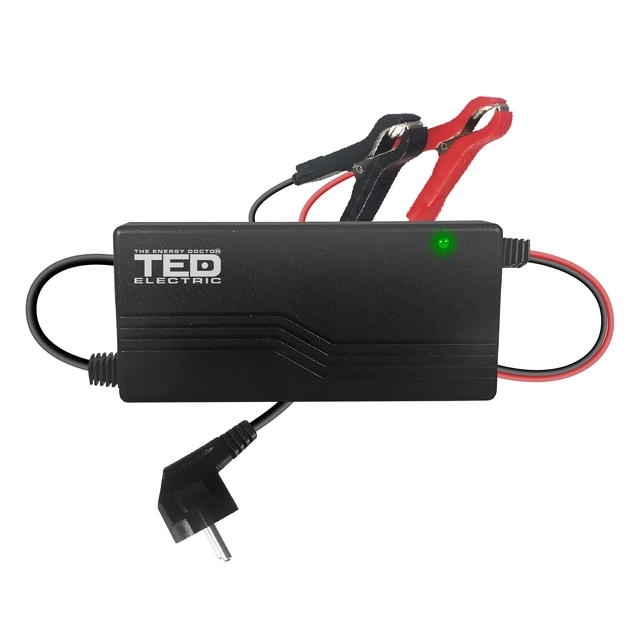 Caricabatterie con disconnessione VRLA AGM 12V 10A TED TED003577 (24) - PM1