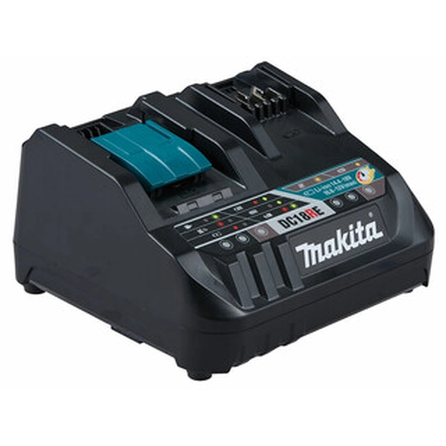 Caricabatterie Makita DC18RE per elettroutensili 10,8 V/12 V/14,4 V/18 V