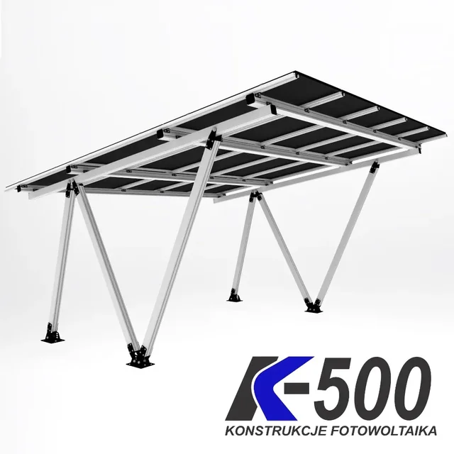 CARPORT X1 Silber﻿