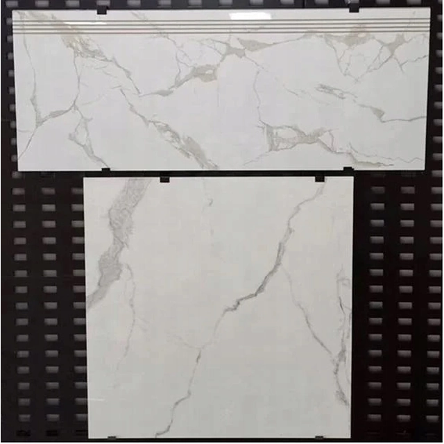 CARRARA kāpņu flīzes 120x30 GLOSS komplekts