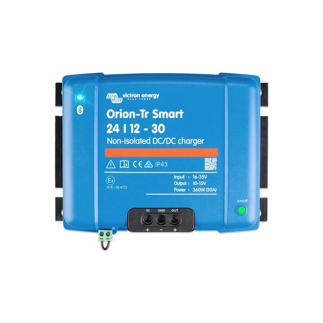 Carregador DC-DC não isolado Orion-Tr Smart 24/12-30A VICTRON ENERGY