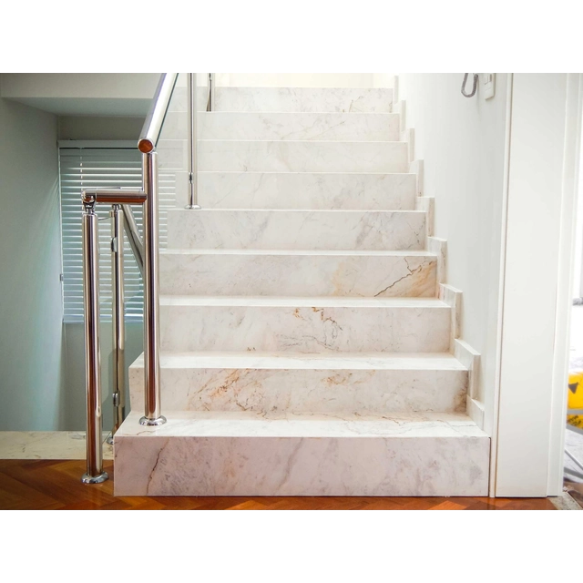 Carrelage escalier 100x30 MARBLE GLOSS glamour LINE