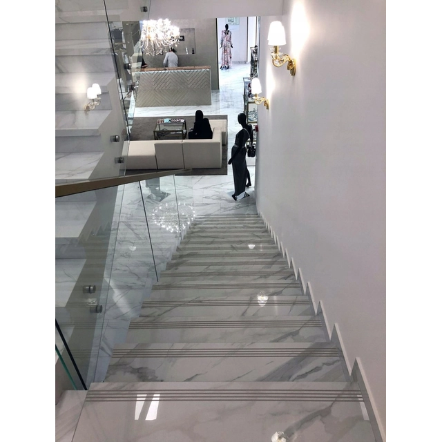 Carrelage escalier 100x30 PIETRASANTA GLOSS MARBLE