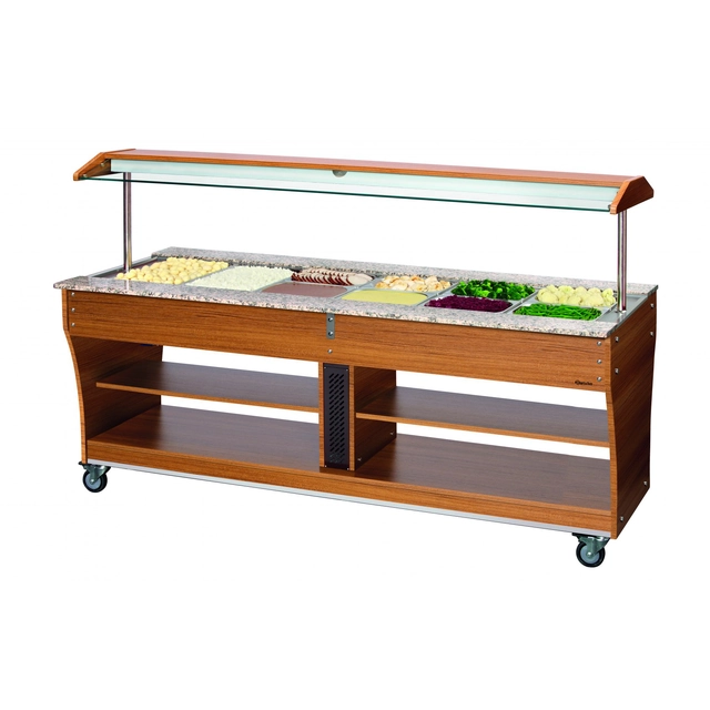 Carrello Buffet Riscaldamento 6x 1/1 Gn Bartscher