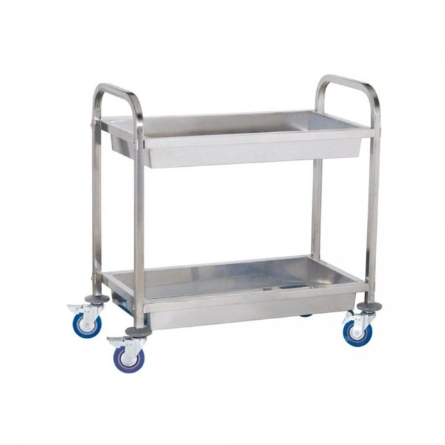 Carrello cameriere - ripiani 2 - profondo ROYAL CATERING 10010080 RCGW 2