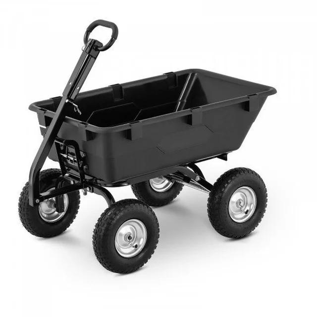 Carrello da giardino - 550 kg - inclinabile - 150 l HILLVERT 10090175 HT-Q.BASS-550