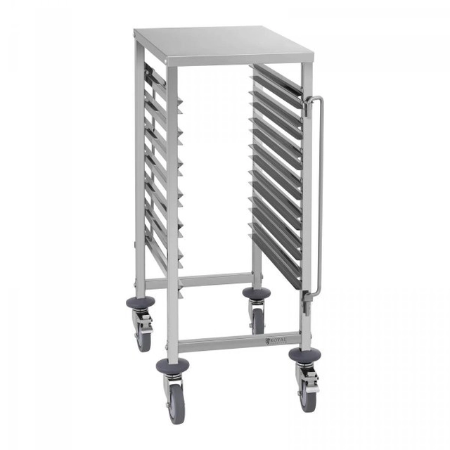 Carrello da trasporto - 50 kg - 7 x GN 1/1 ROYAL CATERING 10011105 RCTW 7 GN1/1