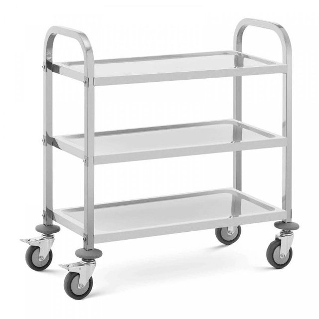 Carrello del cameriere -3 mensole -69 X 34 X 3 cm -81 kg RISTORAZIONE REALE 10012734 RCSW-111