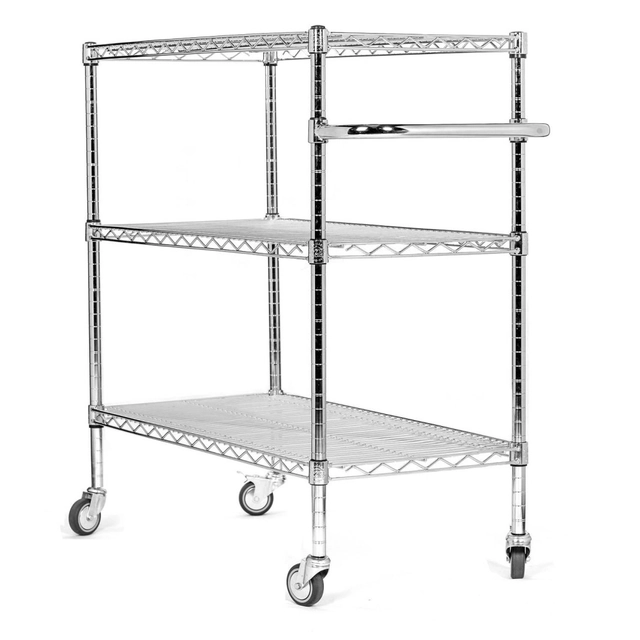 Carrello magazzino 3-półkowy 46x107x100 | GP-000231