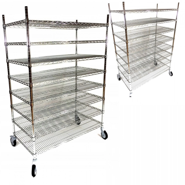 Carrello panetteria per raffreddare il pane 183x61x175 | Ultra