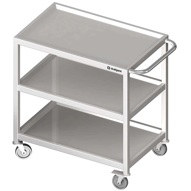 Carrello tre ripiani 900x600x850 mm