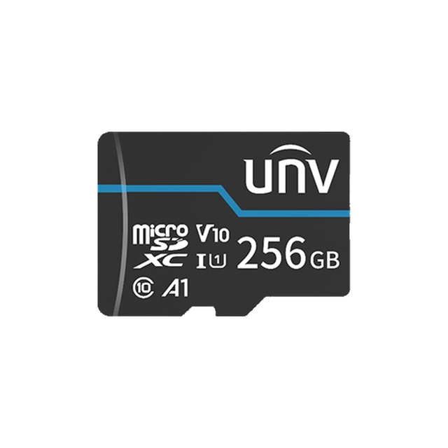 Cartão de memória 256GB, CARTÃO AZUL - UNV TF-256G-T-L