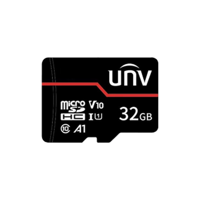 Cartão de memória 32GB, CARTÃO VERMELHO - UNV TF-32G-MT