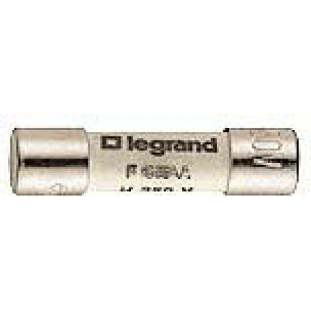 Cartouche fusible cylindrique Legrand 5x20mm 6,3A F 250V (010263)