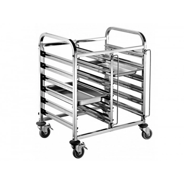 Carucior pentru transport containere (10 x2 GN1 / 1) INVEST HORECA WT-TR2-10A WT-TR2-10A