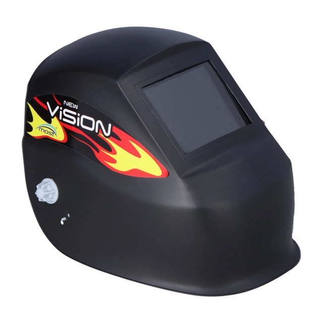 Casco NEW VISION nero (filtro passivo 10 BACCANO)