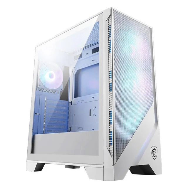 CASE MIDITOWER ATX ZONDER PSU/MAG FORGE 320R AIRFLOW WH MSI