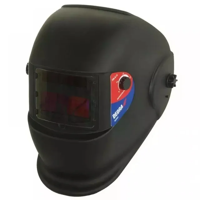 CASQUE DE SOUDEUR DEDRA à obscurcissement automatique DES001 VISIÈRE : 95X36MM