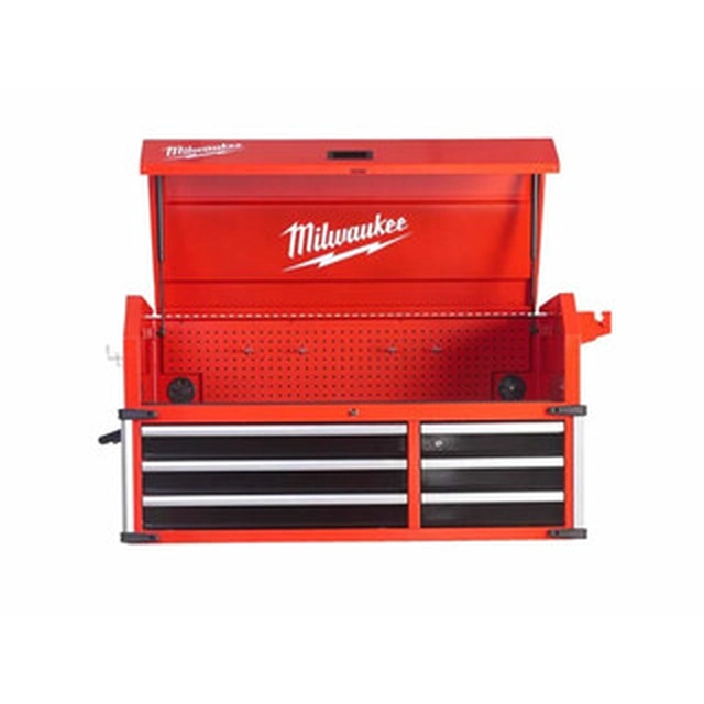 Cassetta portautensili Milwaukee 46 inch/117 cm 6 in acciaio con cassetti