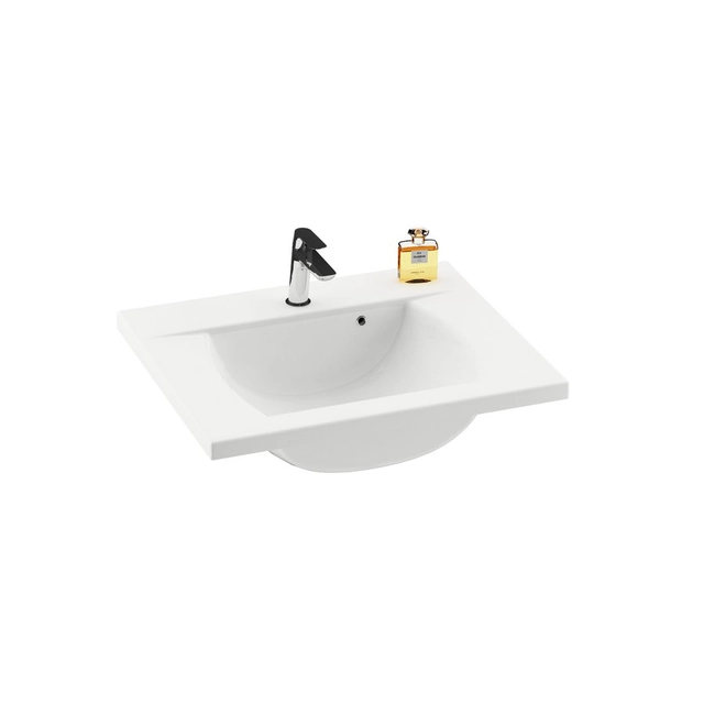 Cast washbasin Ravak Classic, 60 cm with overflow