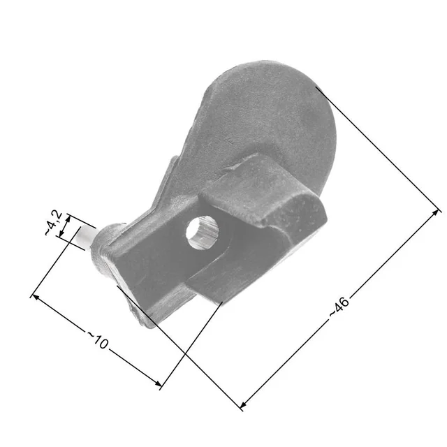 Catcher NAC cu lanț cu vârf metalic pentru drujba de supermarket NZ479