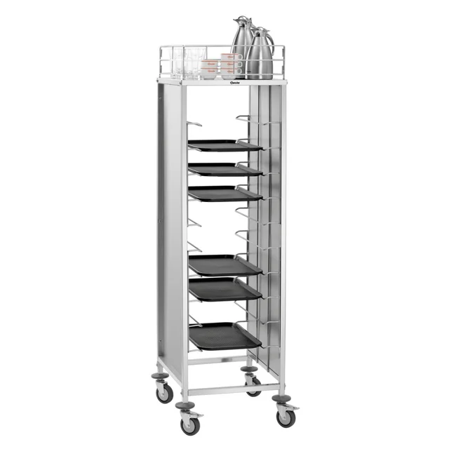 Catering Cart 10xGN 1/1 580x685x1840 4 swivel wheels Bartscher300186