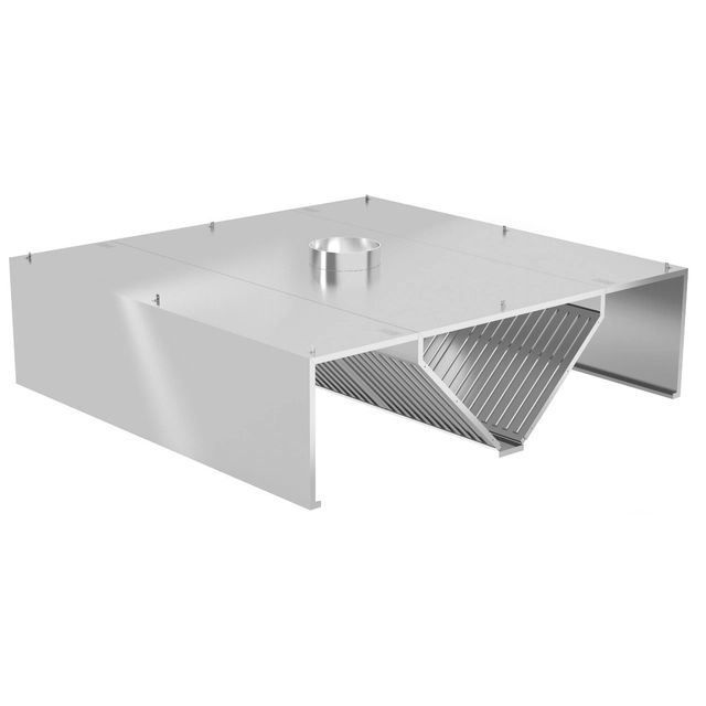 Catering Hood 100x200 Central Box Polgast 720_100x200