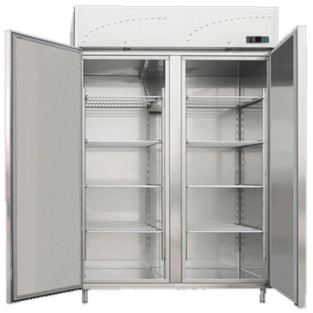 Catering-Kühlschrank aus Edelstahl 1400L | 2-drzwiowa | RM GASTRO