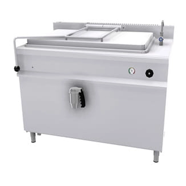 Cazan de gătit cu abur cu încălzire indirectă | 200 l | consum de abur ~70 kg/h | 1350x900x900 mm | RQLF-201N