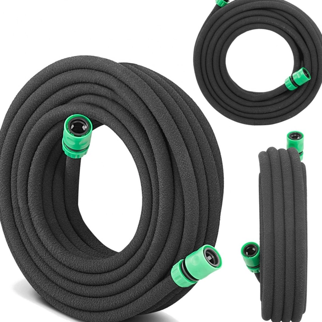 Hose drip line for irrigation watering plants 15 m