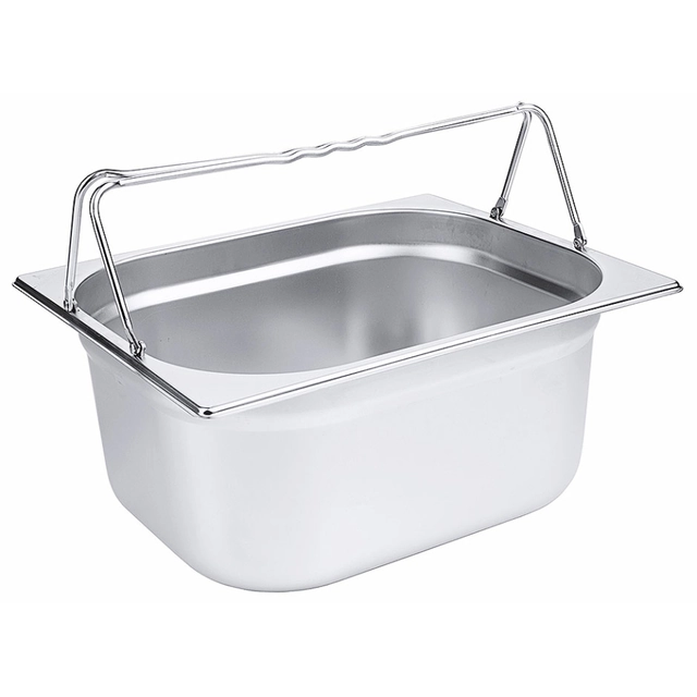 GN 1/2 container with fold-out handle 150 mm deep 9.5 L, 325 x 265 x 150 mm