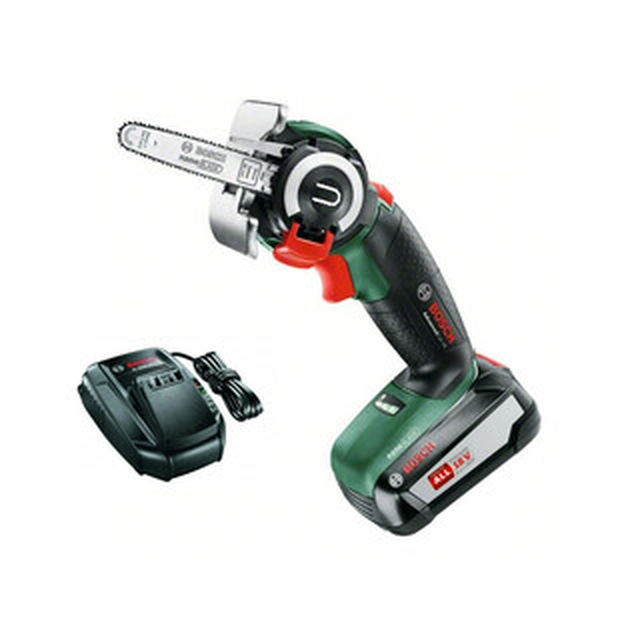 Bosch AdvancedCut 18 cordless nanoblade saw 18 V| Cutting m.65 mm |0 -70001/min | Carbon Brushless |1 x 2,5 Ah battery + charger | In a suitcase