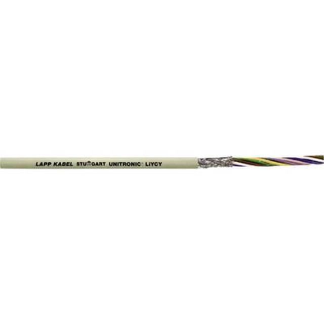 LAPP 34704-300 Data cable UNITRONIC LIYCY 4 x 0.75 mm² Gray 300 m