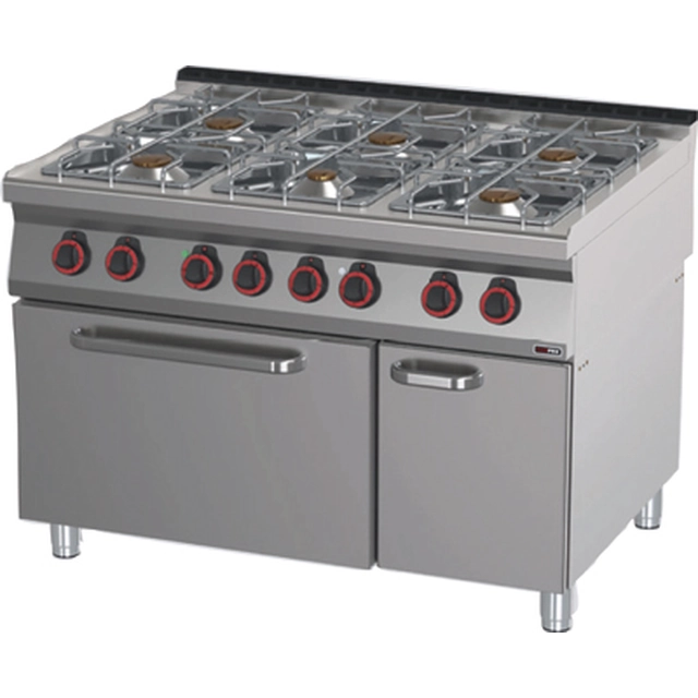 SPT 90/120 - 21 G ﻿Gas stove with electric oven