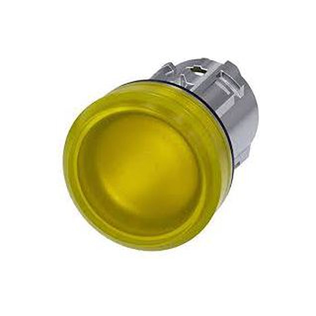 Siemens Signal lamp head 22mm yellow (3SU1051-6AA30-0AA0)