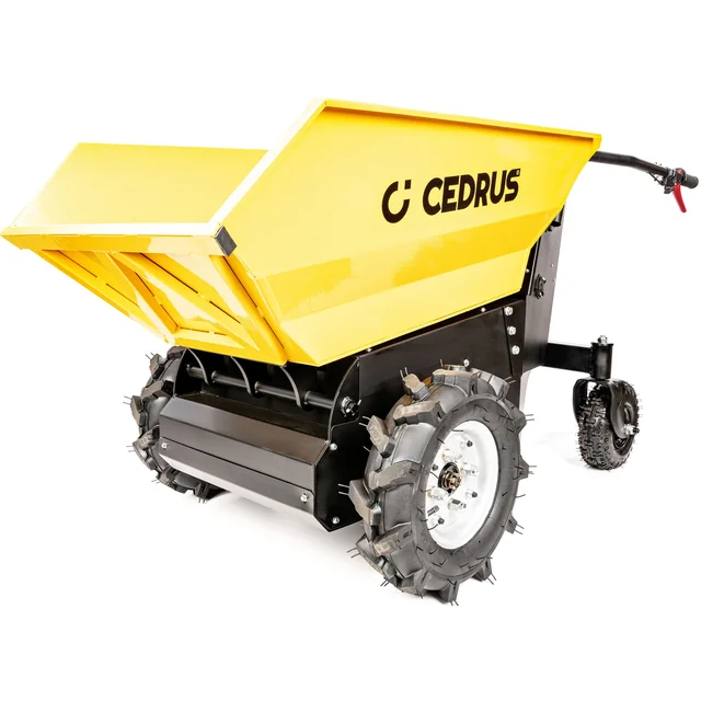 CEDRUS TA500 DUMP TRANSPORTER BATERIA TRANSPORTADOR CONSTRUÇÃO JARDIM CARRINHO DE MÃO DUMP 48V 20AH 1000W -