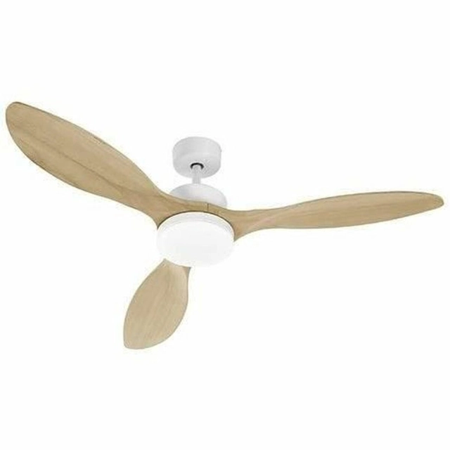 Ceiling fan with lighting FARELEK Ø 137 cm 100 W White