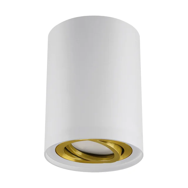 Ceiling lamp tube HARY C GU10 WHITE/GOLDEN